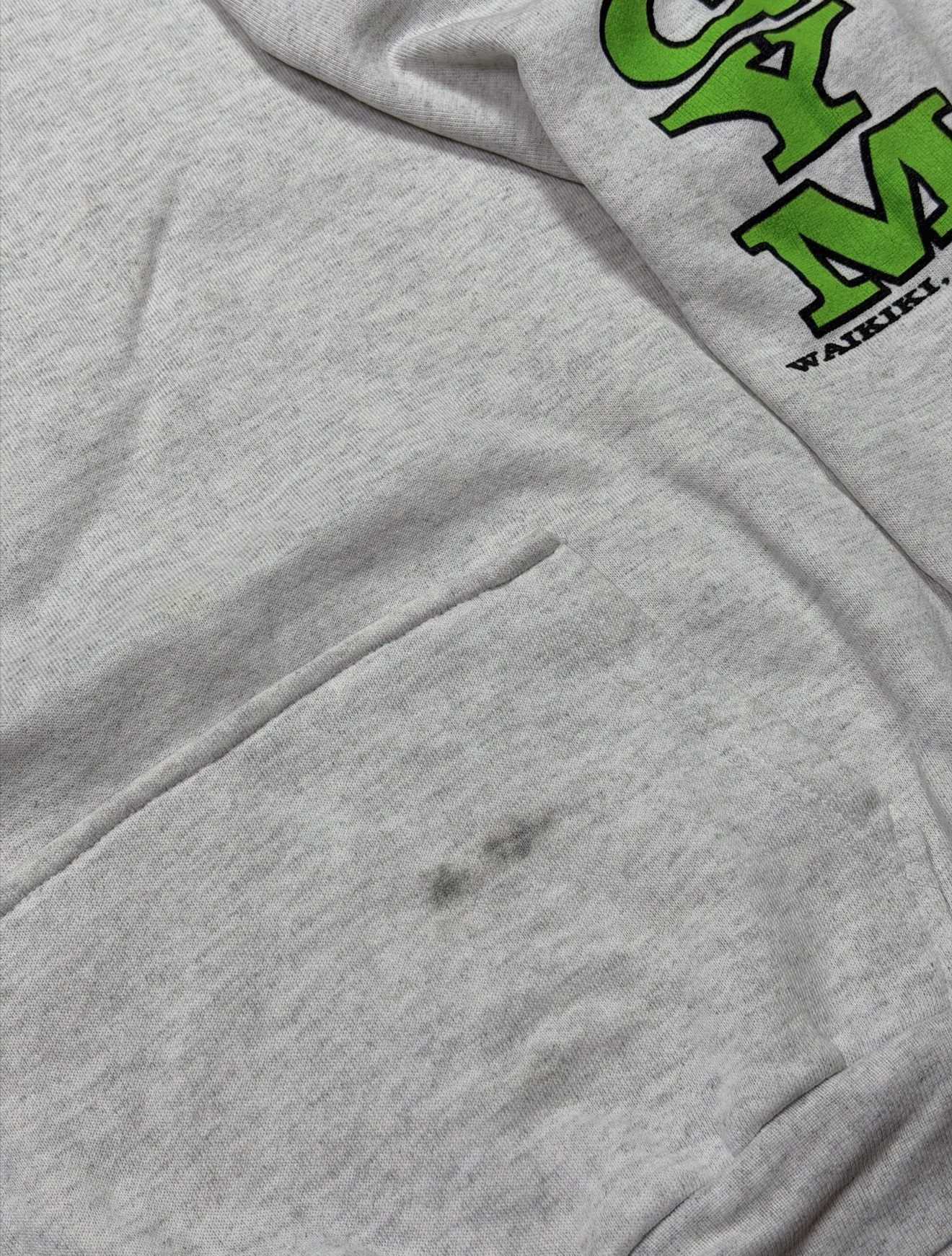 Vintage *RARE* VINTAGE 90s WORLD GYM HAWAII HOODIE BODYBUILDING Size US L / EU 52-54 / 3 - 11 Thumbnail