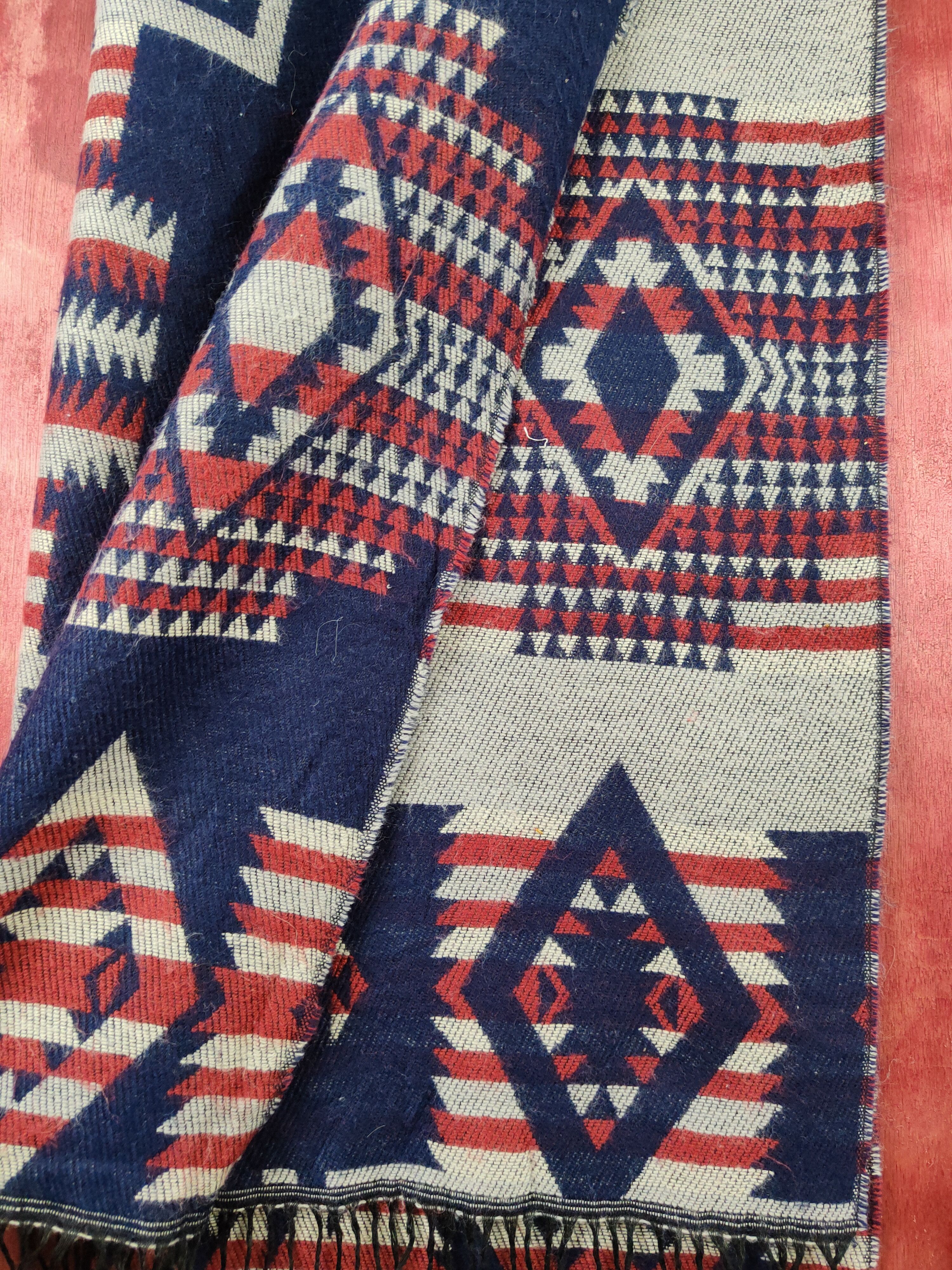 Japanese Brand Japan navajo vintage Muffler Scarves #S2112 Size ONE SIZE - 4 Thumbnail