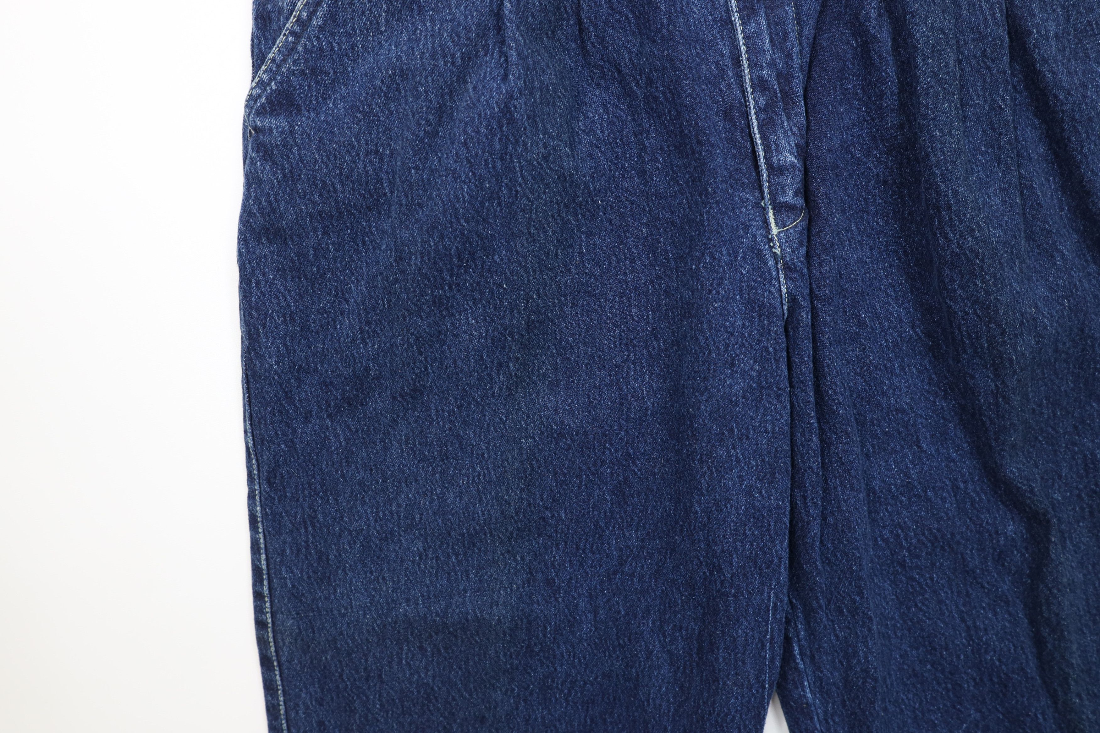 Vintage Deadstock Vintage 90s Streetwear High Waist Denim Jeans Size US 32 / EU 48 - 6 Thumbnail