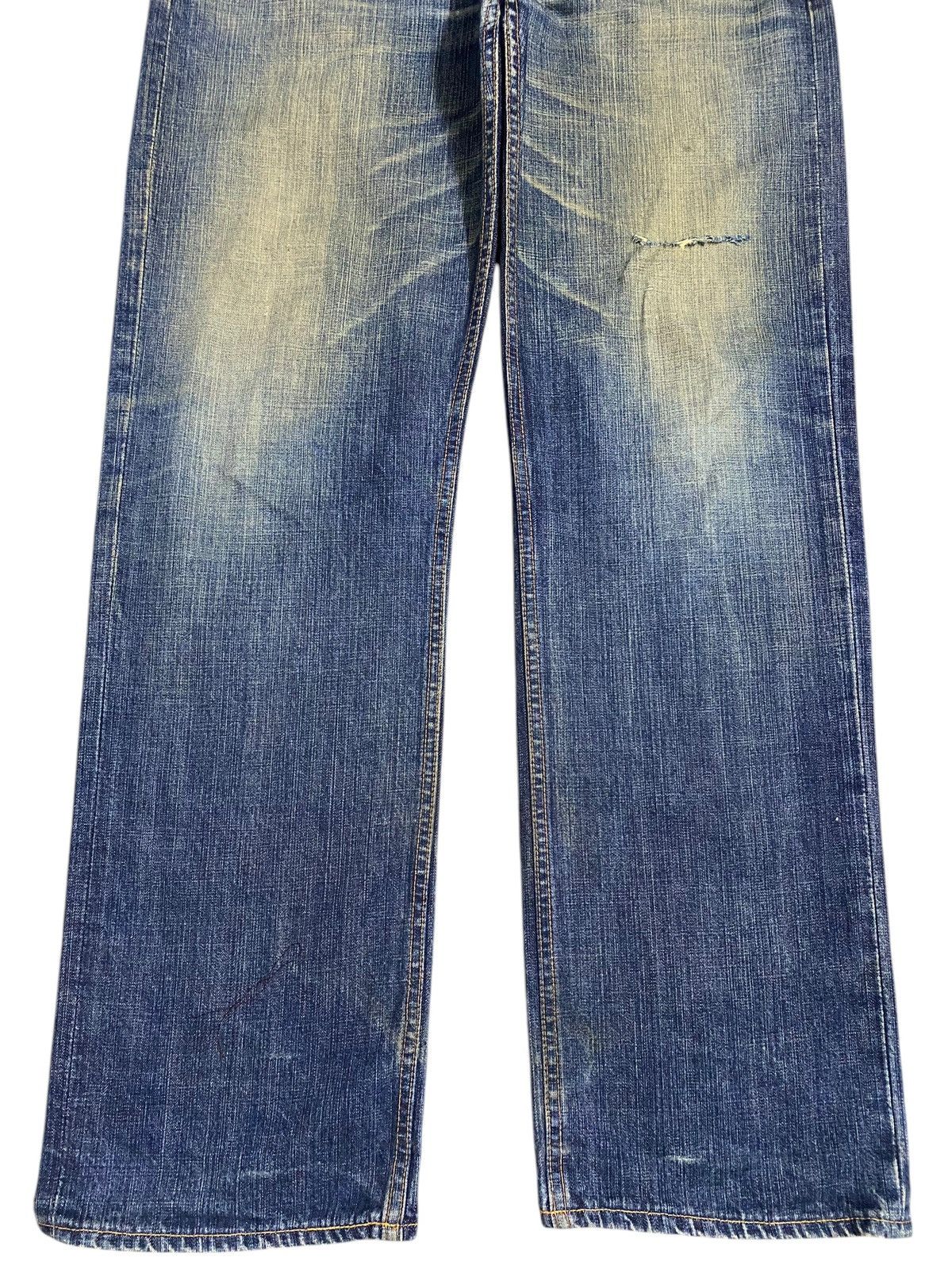 Japanese Brand Vintage Project SRS Rhinestone Avant Garde Style Jeans Size US 34 / EU 50 - 5 Thumbnail