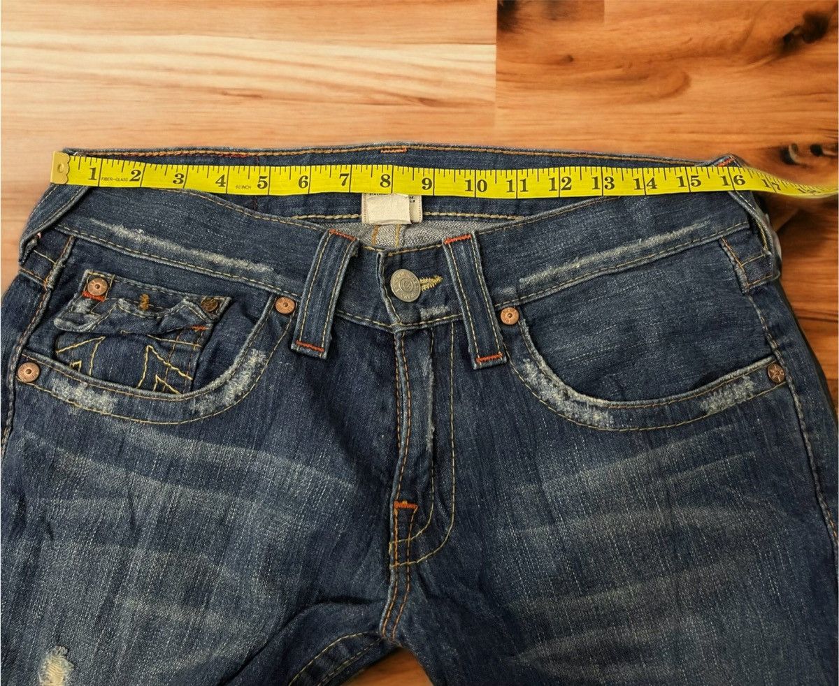 True Religion × Vintage Rare Flared Distressed True Religion Jeans Size 32 JOEY Size US 32 / EU 48 - 3 Thumbnail