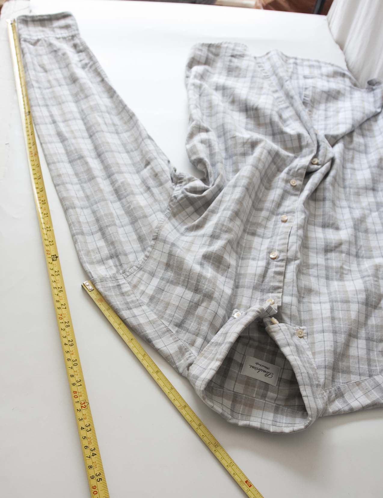 Other Stenstroms Shirt Fitted Body Size M Gray Plaid Size US M / EU 48-50 / 2 - 5 Thumbnail