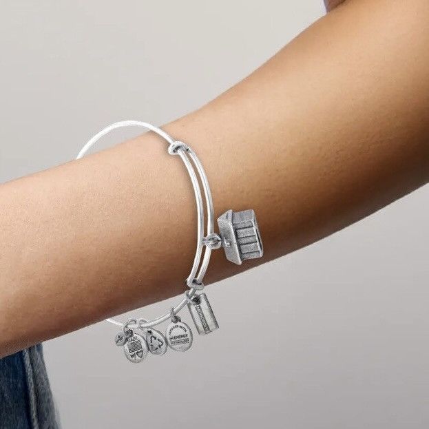 Other Alex and Ani silver tone Monopoly house expandable bracelet Size ONE SIZE - 3 Thumbnail