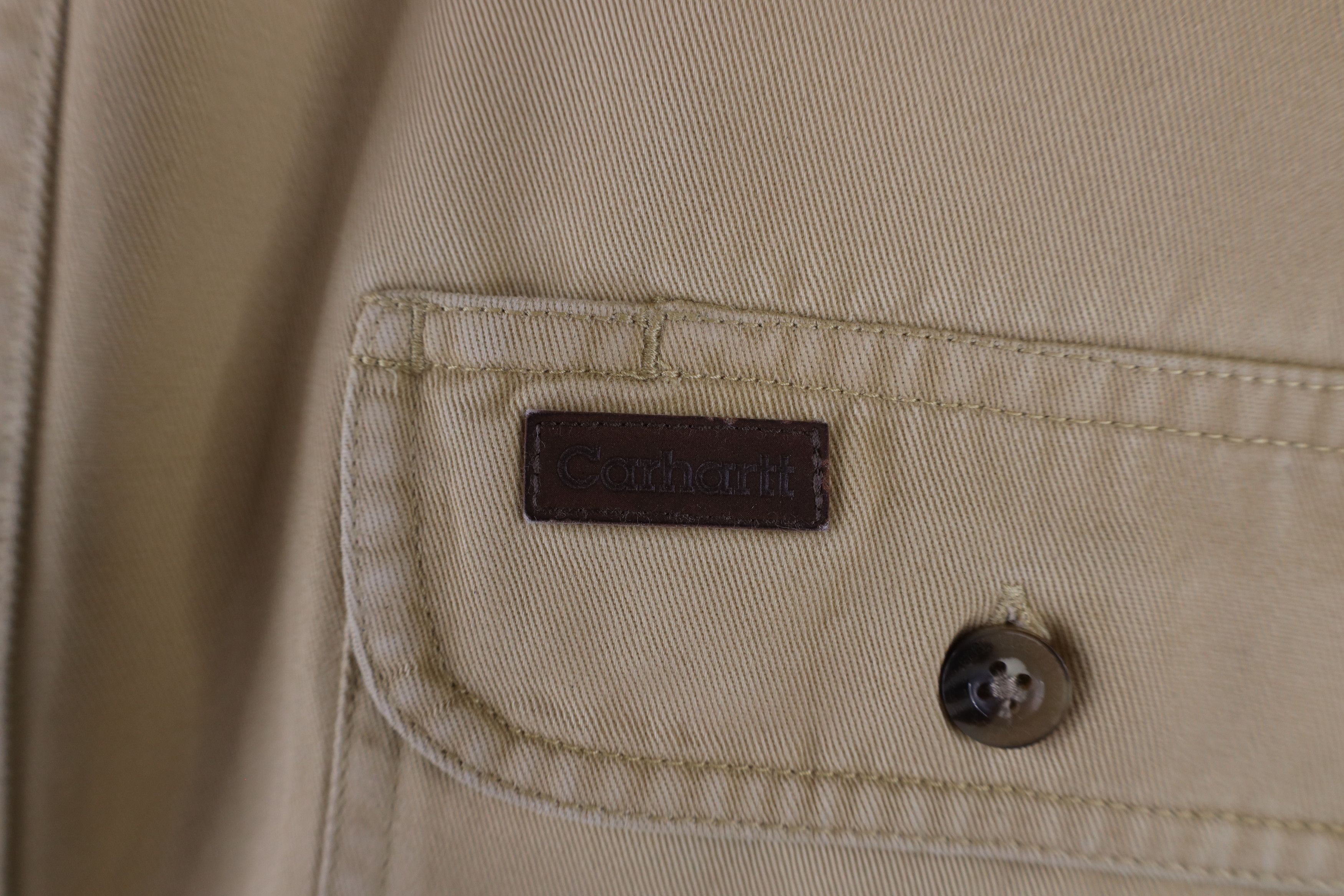 Carhartt × Vintage Vintage Carhartt Heavyweight Collared Button Down Shirt Size US M / EU 48-50 / 2 - 8 Thumbnail
