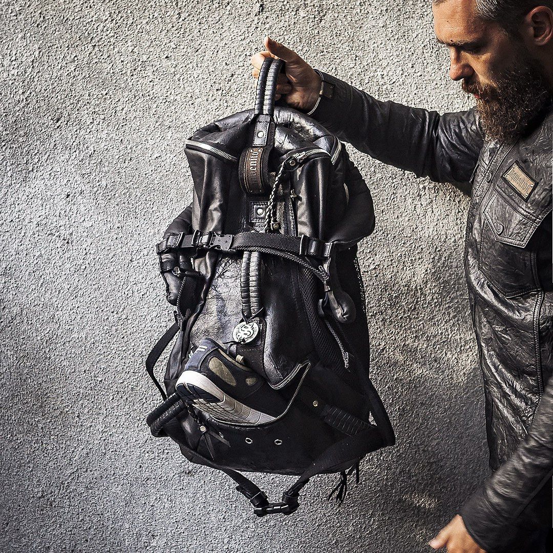 Other SANBENITO Brutalist Ritual Pack - Waxed Canvas, One-of-One Size ONE SIZE - 4 Thumbnail