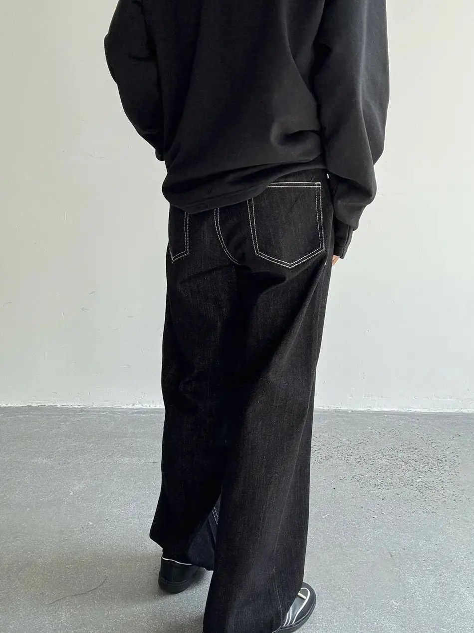 Japanese Brand Retro loose straight leg high street jeans Size US 30 / EU 46 - 6 Thumbnail