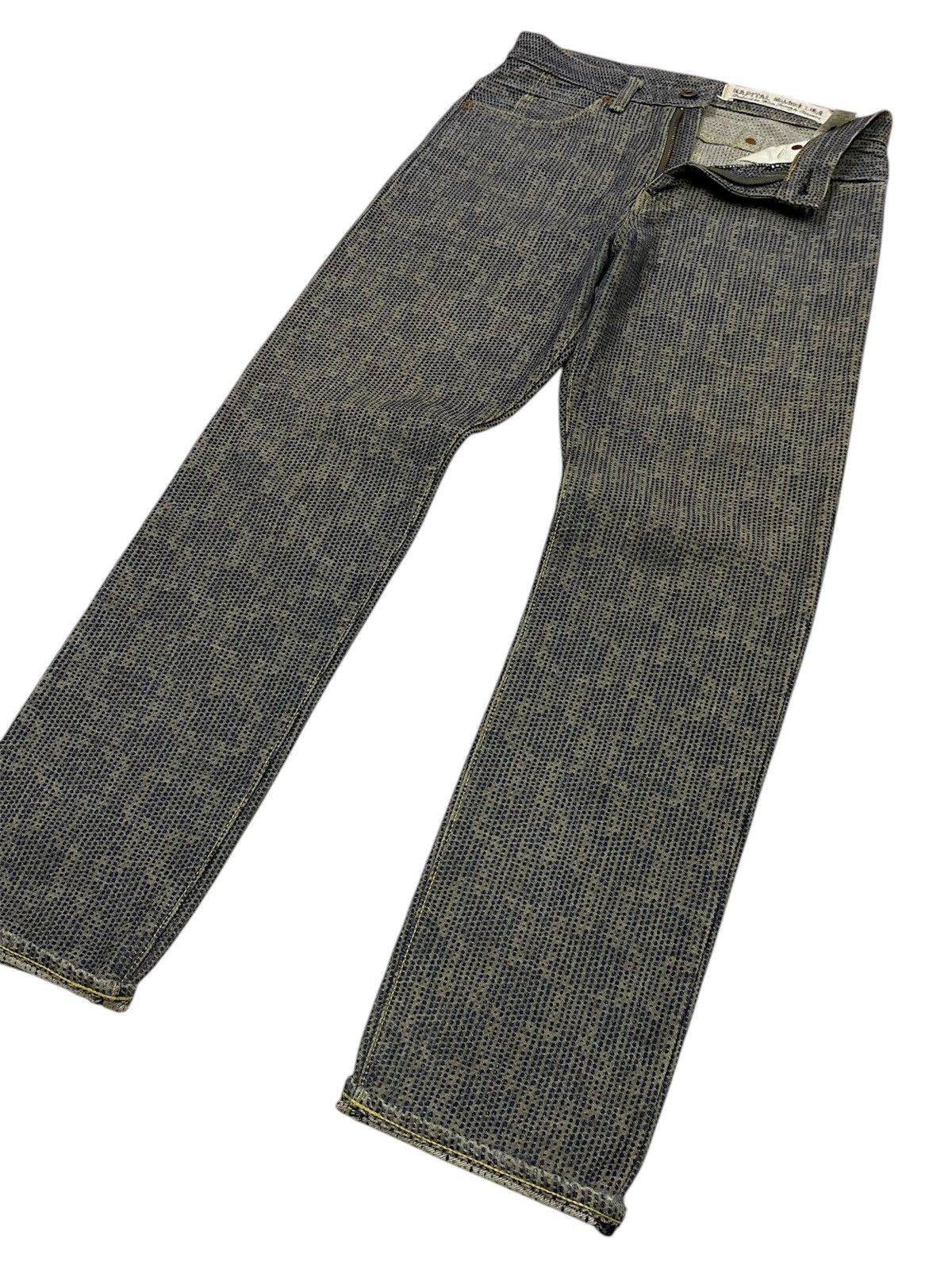 Kapital Kapital Century Monkey Cisco ( Sashiko ) Denim Pants Size US 30 / EU 46 - 23 Thumbnail