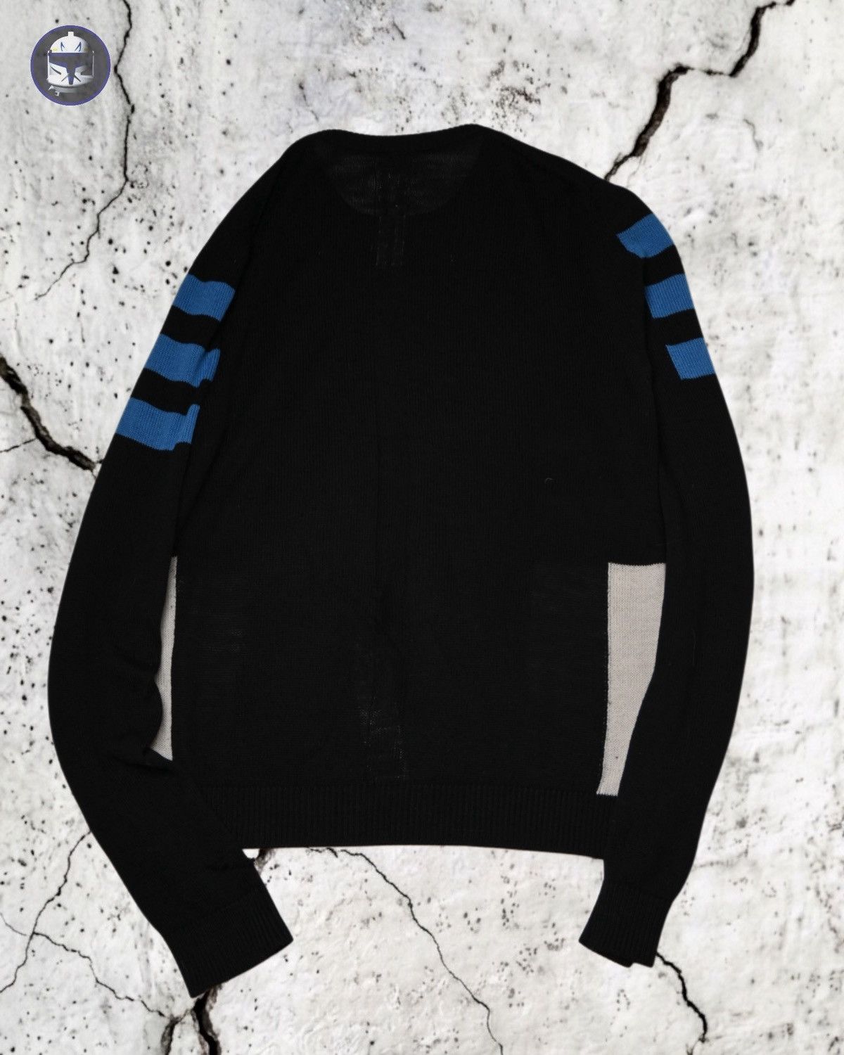 Rick Owens Rick Owens SS20 Tecuatl Geometric Paneled Knit Sweater Size US XL / EU 56 / 4 - 3 Thumbnail