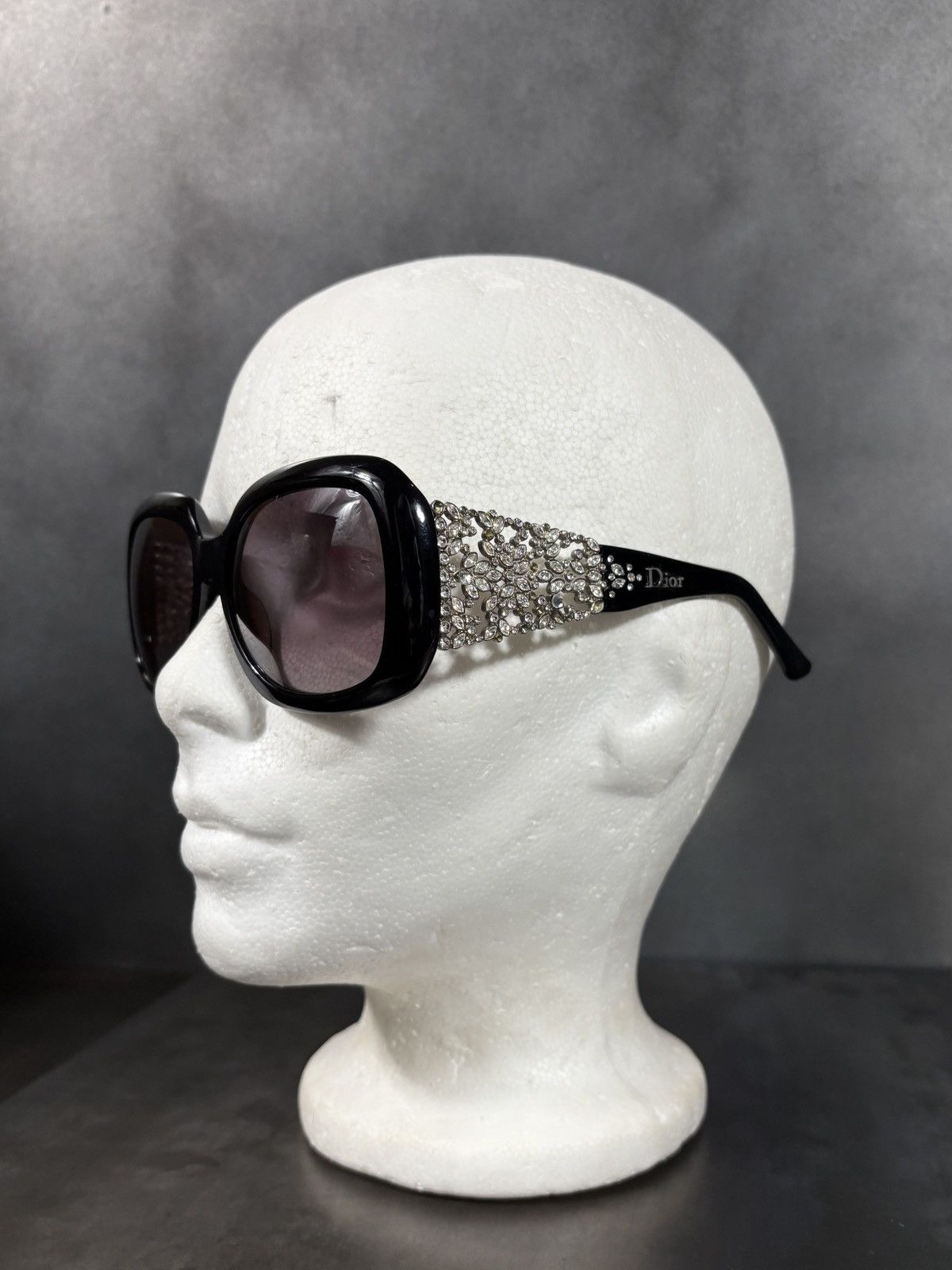 Dior 2011 Dior Delicacy Sunglasses Limited Edition Rhinestone Size ONE SIZE - 4 Thumbnail