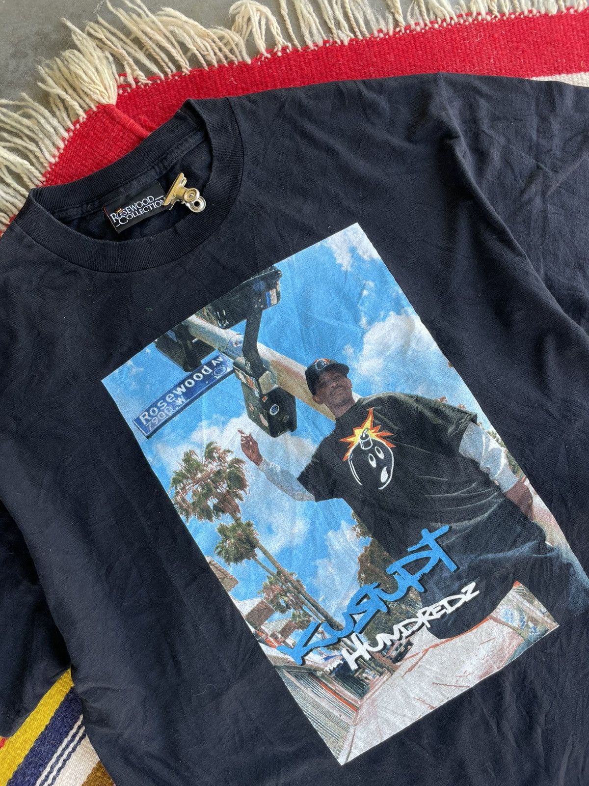 Rap Tees VTG 00s Rosewood Collection by The Hundreds Kurupt Photo T Size US L / EU 52-54 / 3 - 4 Thumbnail