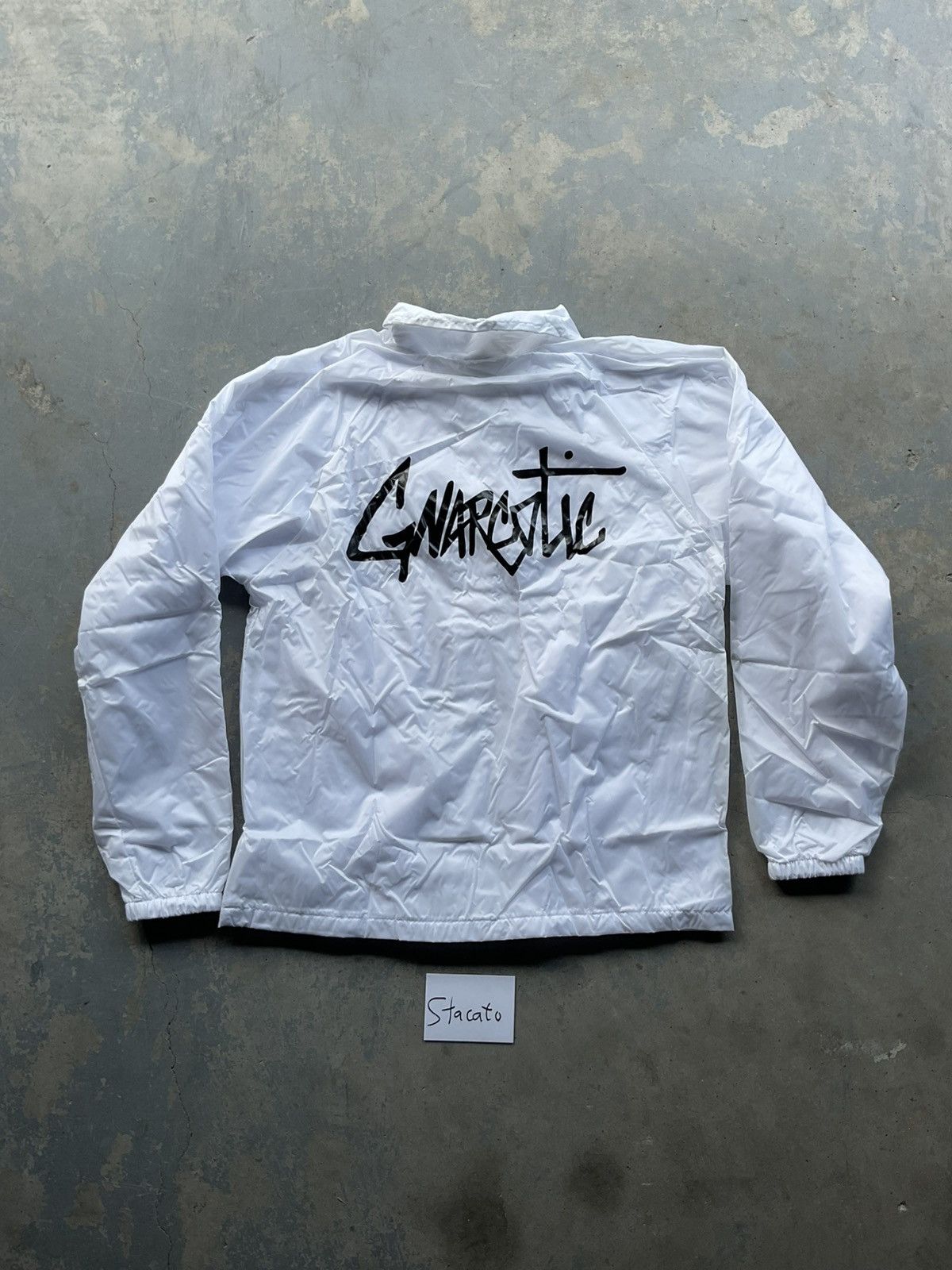 Gnarcotic Gnarcotic Lil Gnar Fire Hazard Windbreaker White Size US S / EU 44-46 / 1 - 2 Thumbnail