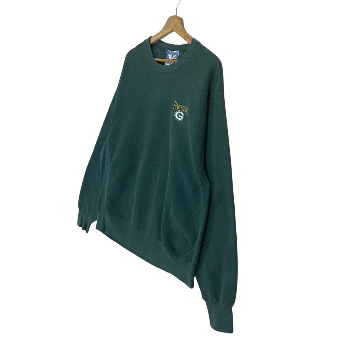 NFL × Vintage Vintage 90s NFL Green Bay Packers Small Logo Sweatshirt Size US XL / EU 56 / 4 - 3 Thumbnail