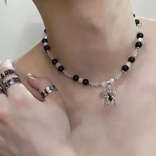 Jewelry Electro Spider Chain Crystal Silver Star Pop Fantasy Size ONE SIZE - 1 Thumbnail