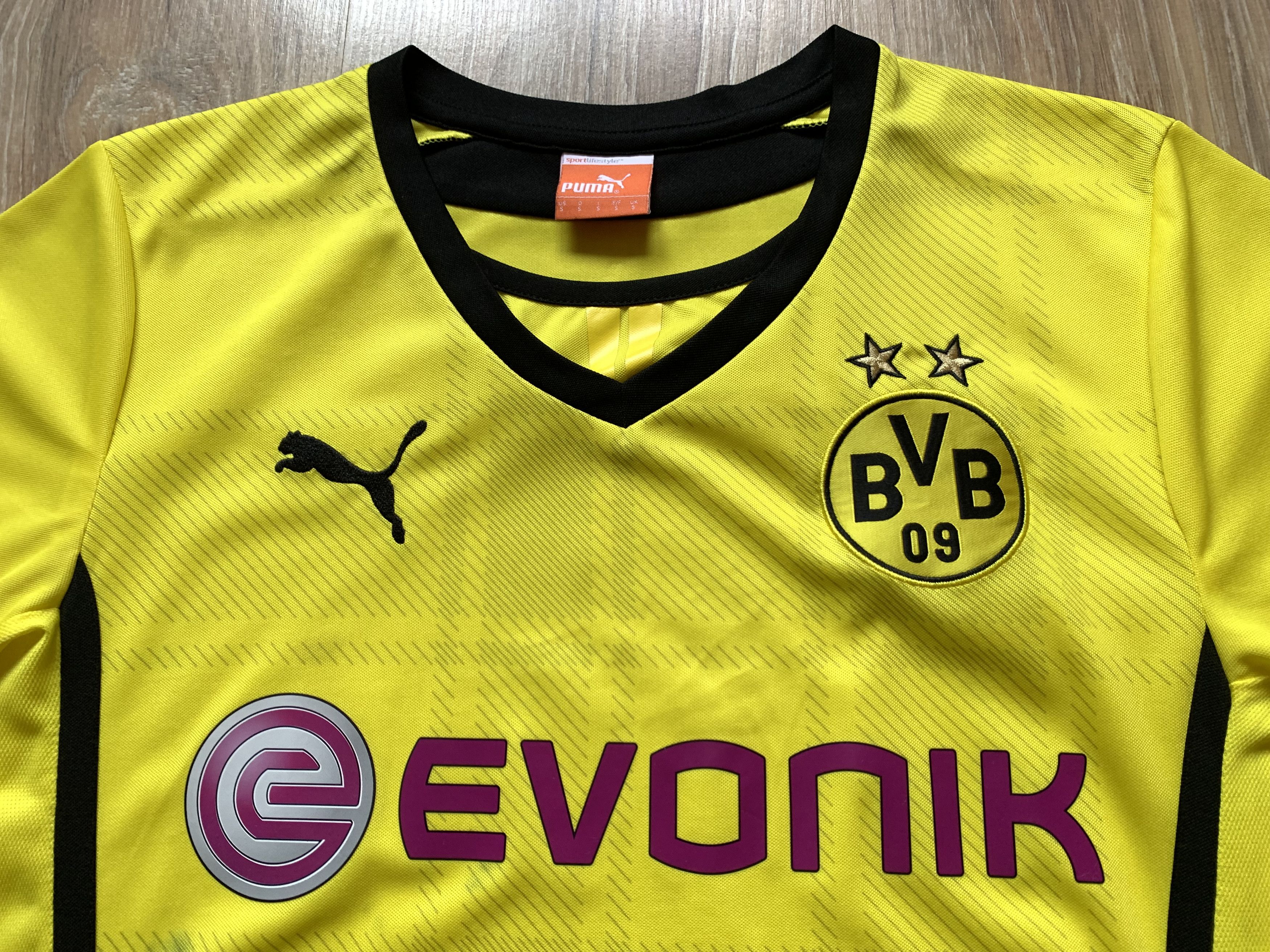 Puma × Vintage Vintage Puma Borussia Dortmund Football Jersey #11 Reus Size US S / EU 44-46 / 1 - 7 Thumbnail