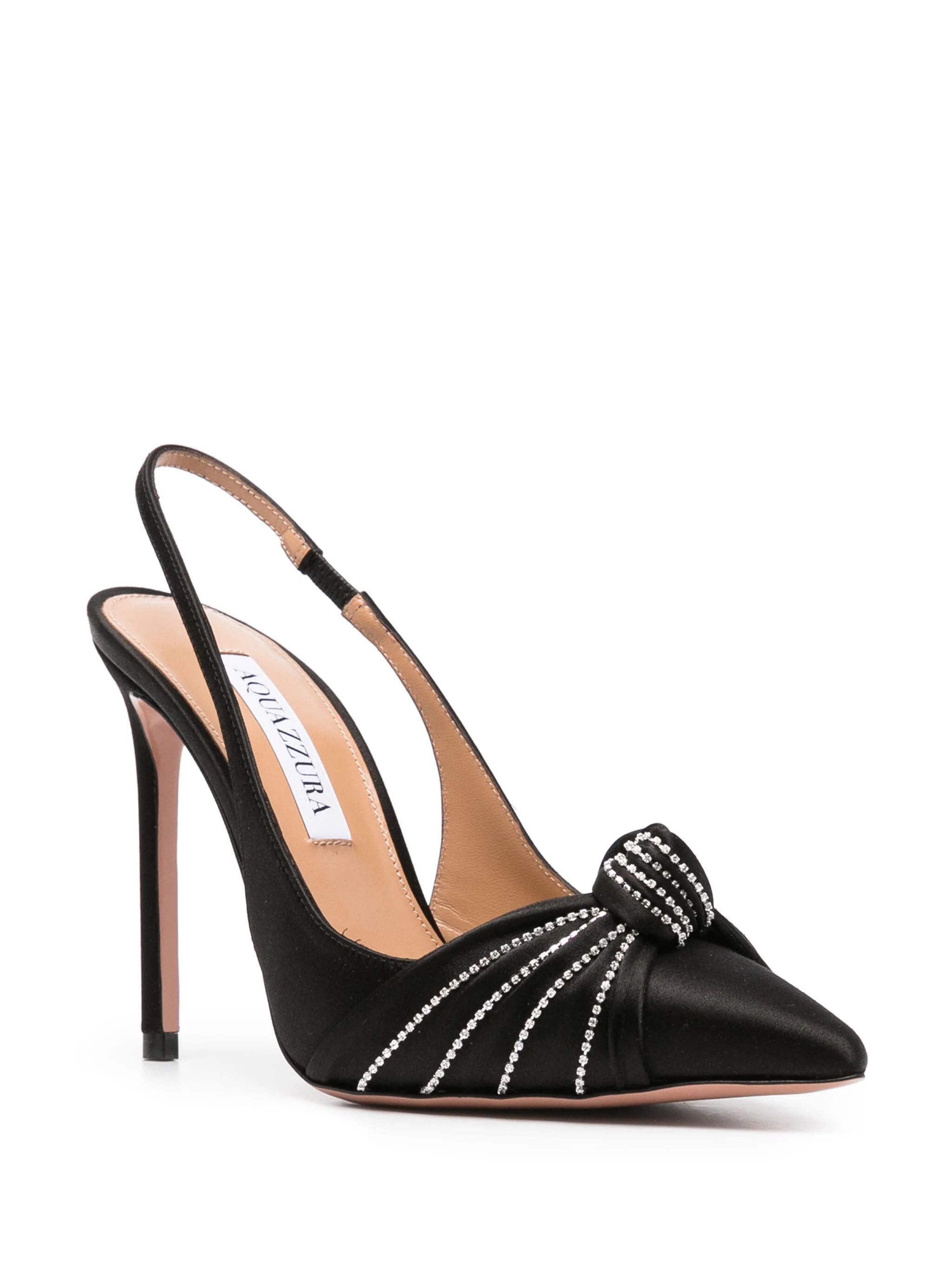 Aquazzura o1srvl11e1024 Pump in Black Size US 10 / IT 40 - 1 Thumbnail
