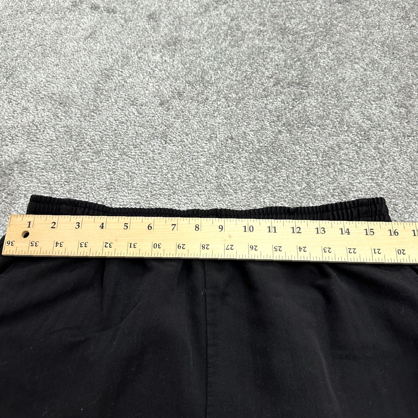 Vintage Alfred Dunner Pants Womens 14 Black Elastic Waist Workwear Straight Leg 32 Inseam 25.5 in Premium Shirt? Size 36" / US 14 / IT 50 - 5 Thumbnail