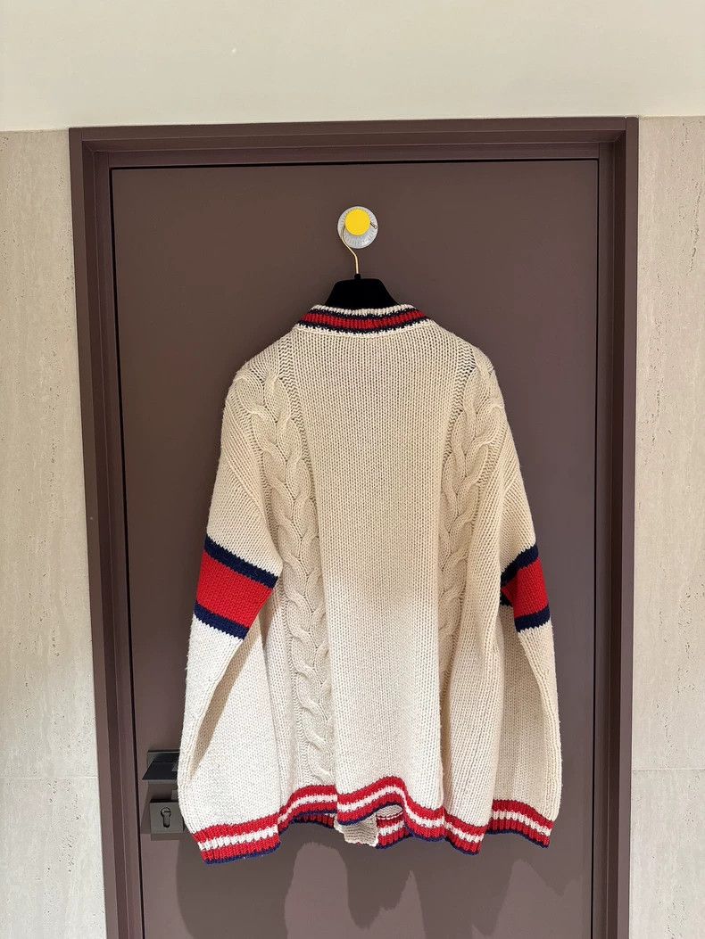 Gucci Gucci Fadou Dog Knitted Cardigan 2504-Nextarrow Size M / US 6-8 / IT 42-44 - 2 Thumbnail