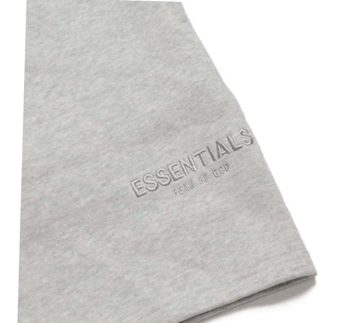 Essentials × Fear of God Sweat Shorts Light Heather Grey Size US 30 / EU 46 - 3 Thumbnail