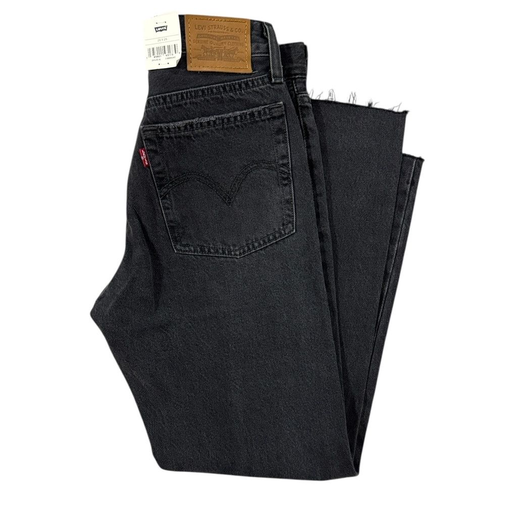 Levi's Levi's Wedgie Black Jean, Button Fly Size 26" / US 2 / IT 38 - 4 Thumbnail