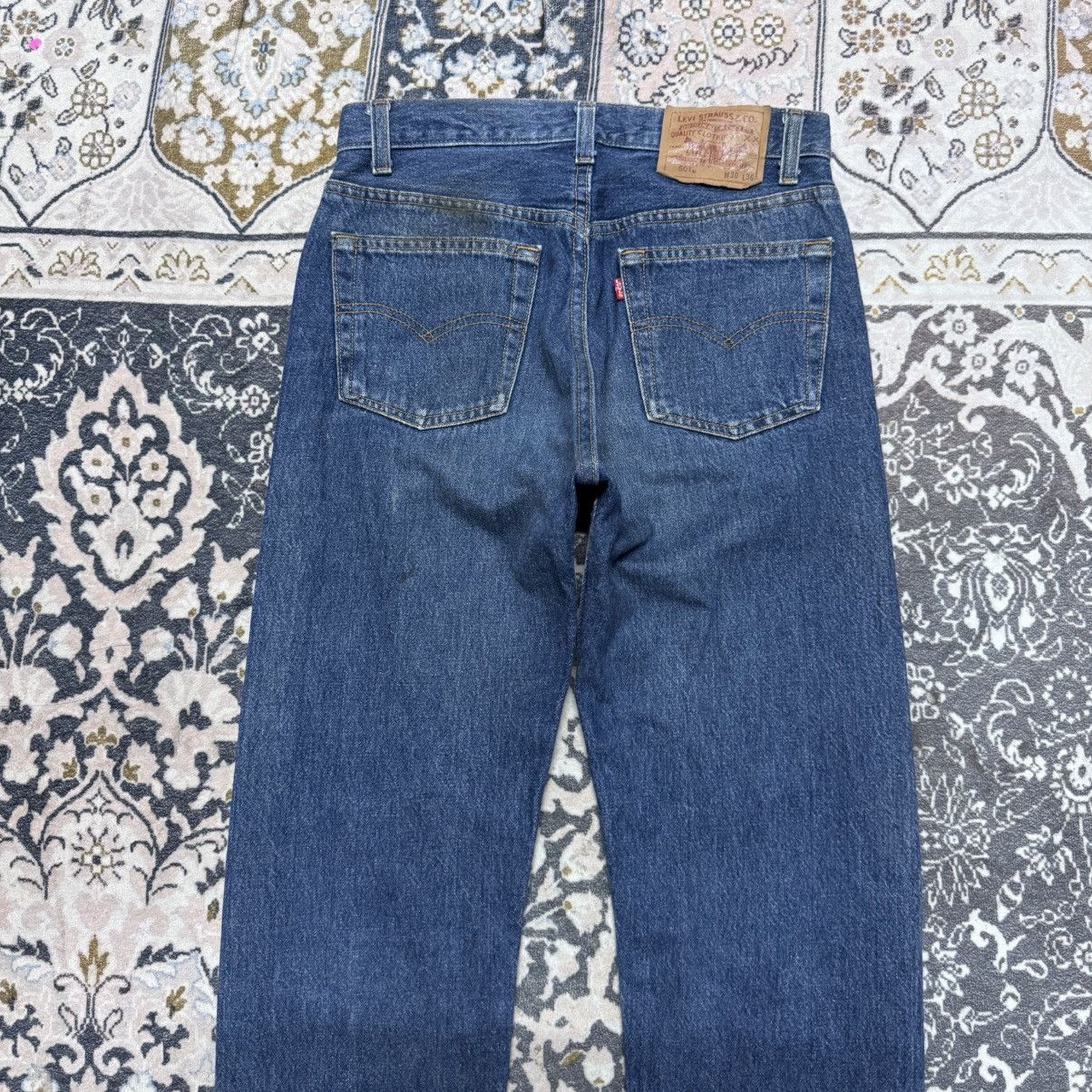 Levi's Vintage 90s Levis 501xx Dark Blue Denim Jeans Size US 29 - 11 Thumbnail