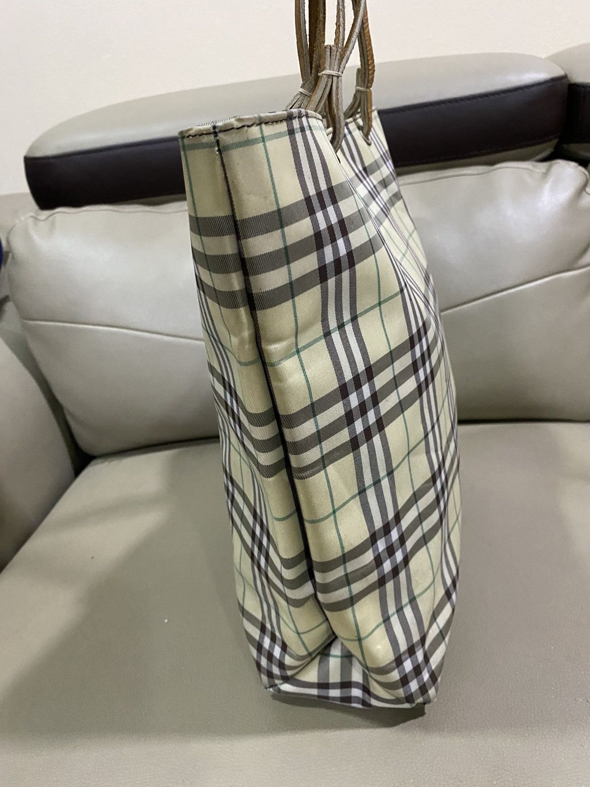 Burberry Authentic Vintage Burberry Nova Check Tote Bag Size ONE SIZE - 5 Thumbnail