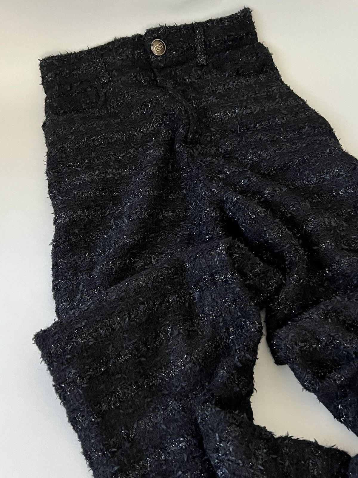 Balenciaga Balenciaga The Lost Tapes Tweed Baggy Trousers Size US 28 / EU 44 - 9 Thumbnail