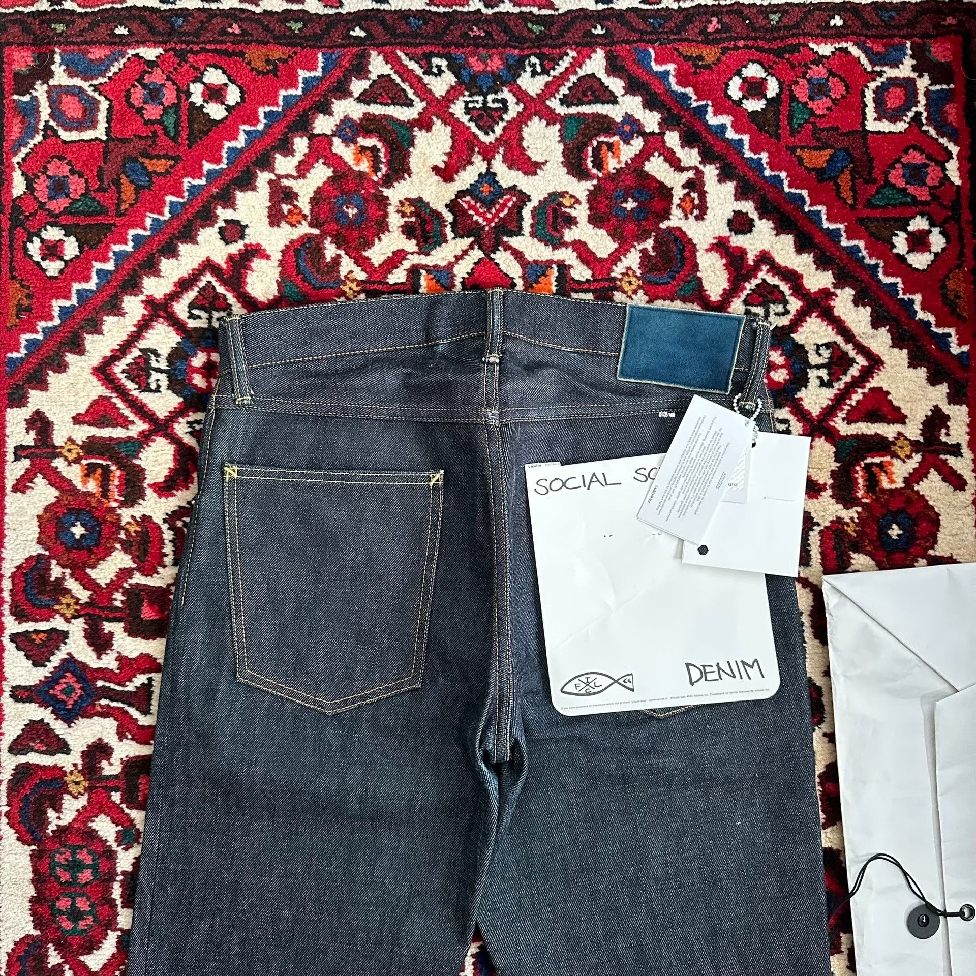 Visvim visvim 14AW 09R Black Raw Denim W32L30 Size US 32 / EU 48 - 3 Thumbnail