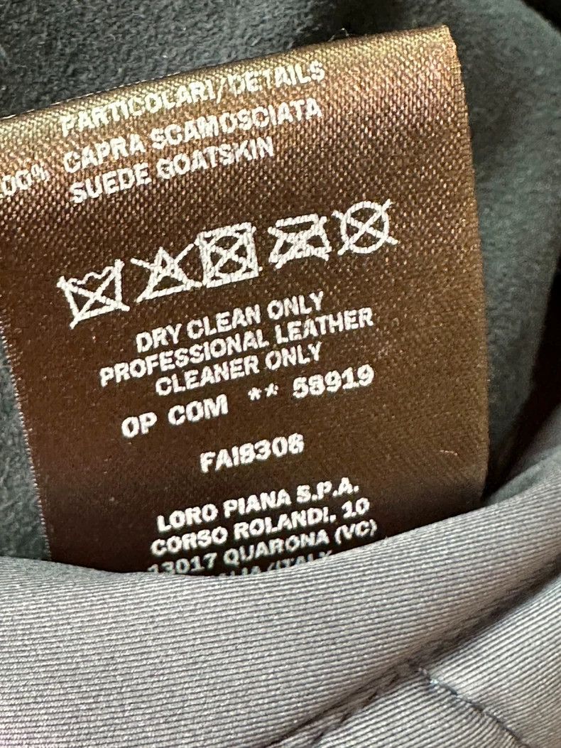 Loro Piana LORO PIANA Wool and cashmere cotton coat Size US XL / EU 56 / 4 - 7 Thumbnail