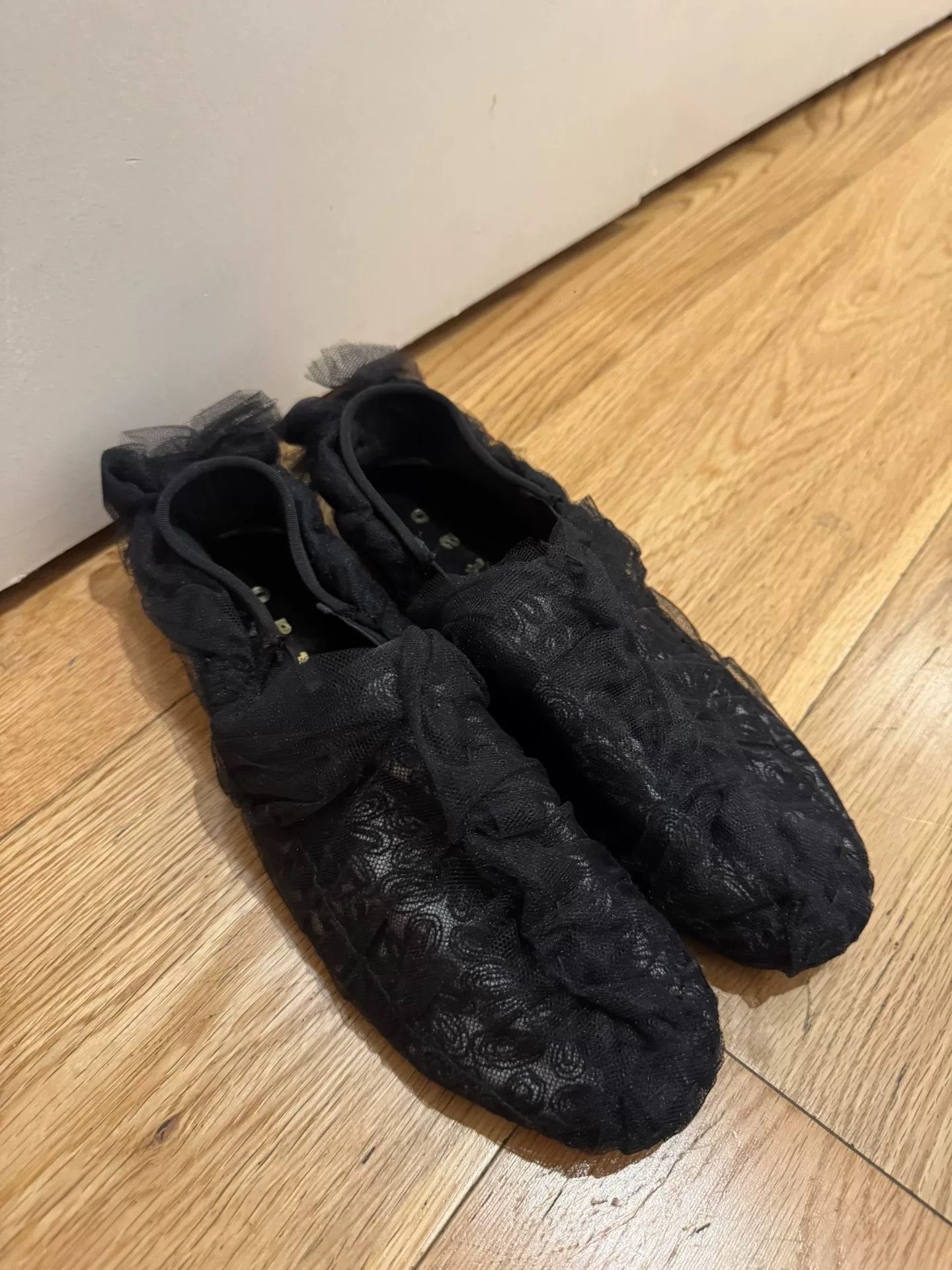 Comme des Garcons CDG TAO Handmade Lace Shoes Size US 8 / EU 41 - 1 Thumbnail