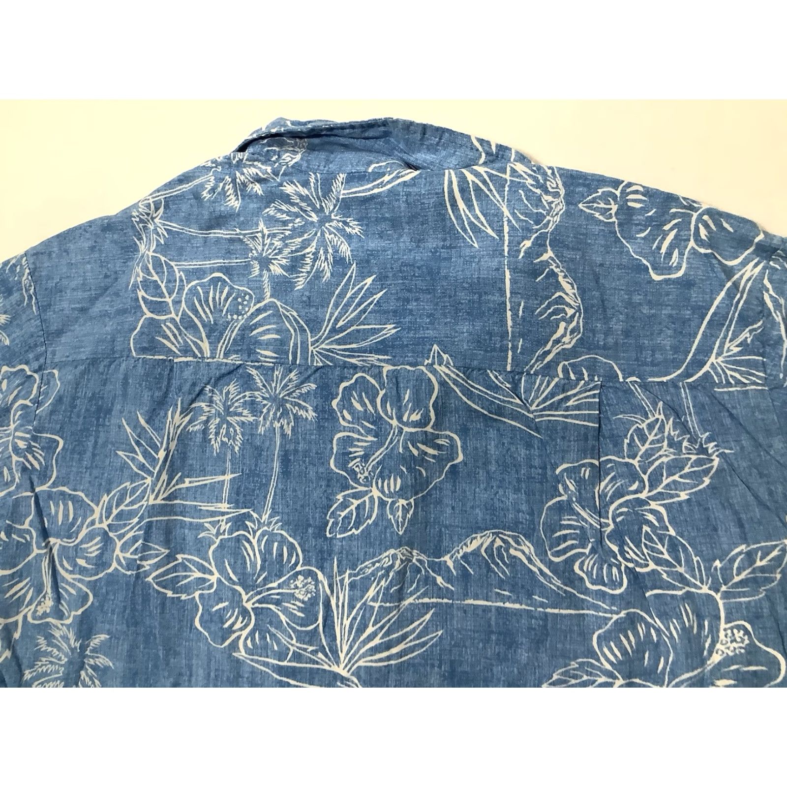 Vintage Kalaheo Hawaiian Button-Up Shirt Mens Large Blue Floral Short Sleeve USA Size US L / EU 52-54 / 3 - 7 Thumbnail