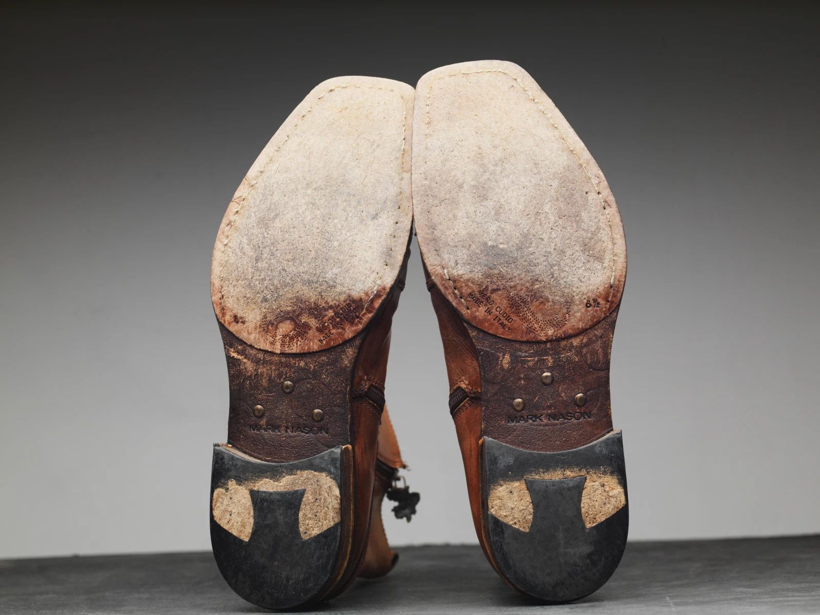 Mark Nason Mark Nason BITTEREND Rock Boots Distressed Caramel Tan (AI) Size US 8.5 / EU 41-42 - 6 Thumbnail