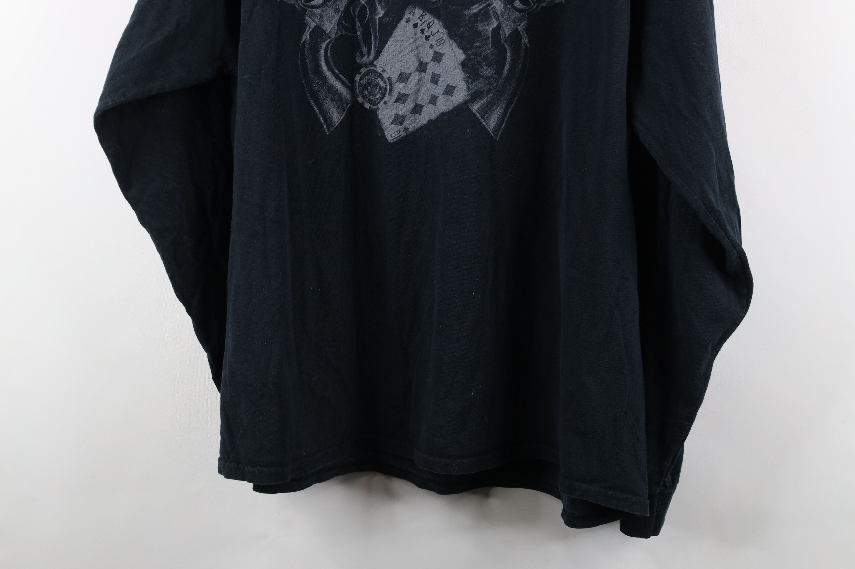 Vintage Vintage Streetwear Gang Skull Guns Long Sleeve T-Shirt Size US XXL / EU 58 / 5 - 13 Thumbnail