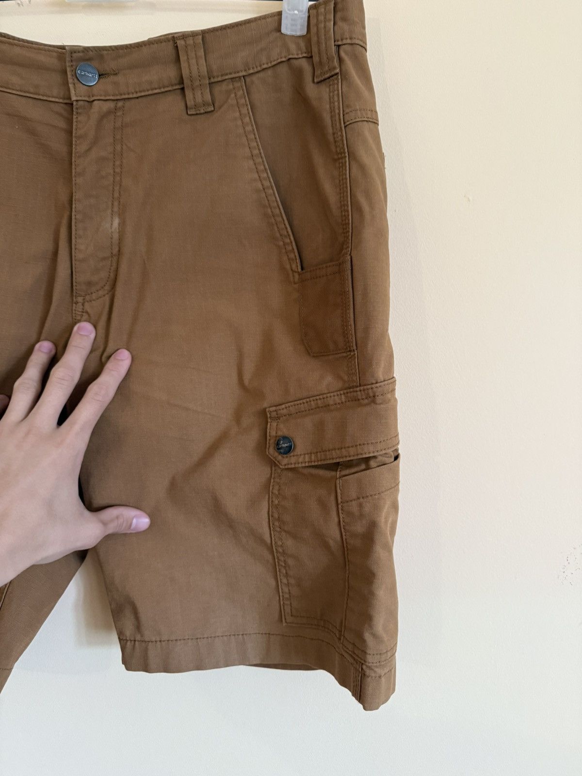 Carhartt Carhartt Shorts Mens 32 Brown Carpenter Size US 32 / EU 48 - 4 Thumbnail