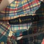Ralph Lauren RALPH LAUREN Mens Plaid Size Large Long Sleeves Button Up Size US L / EU 52-54 / 3 - 2 Thumbnail