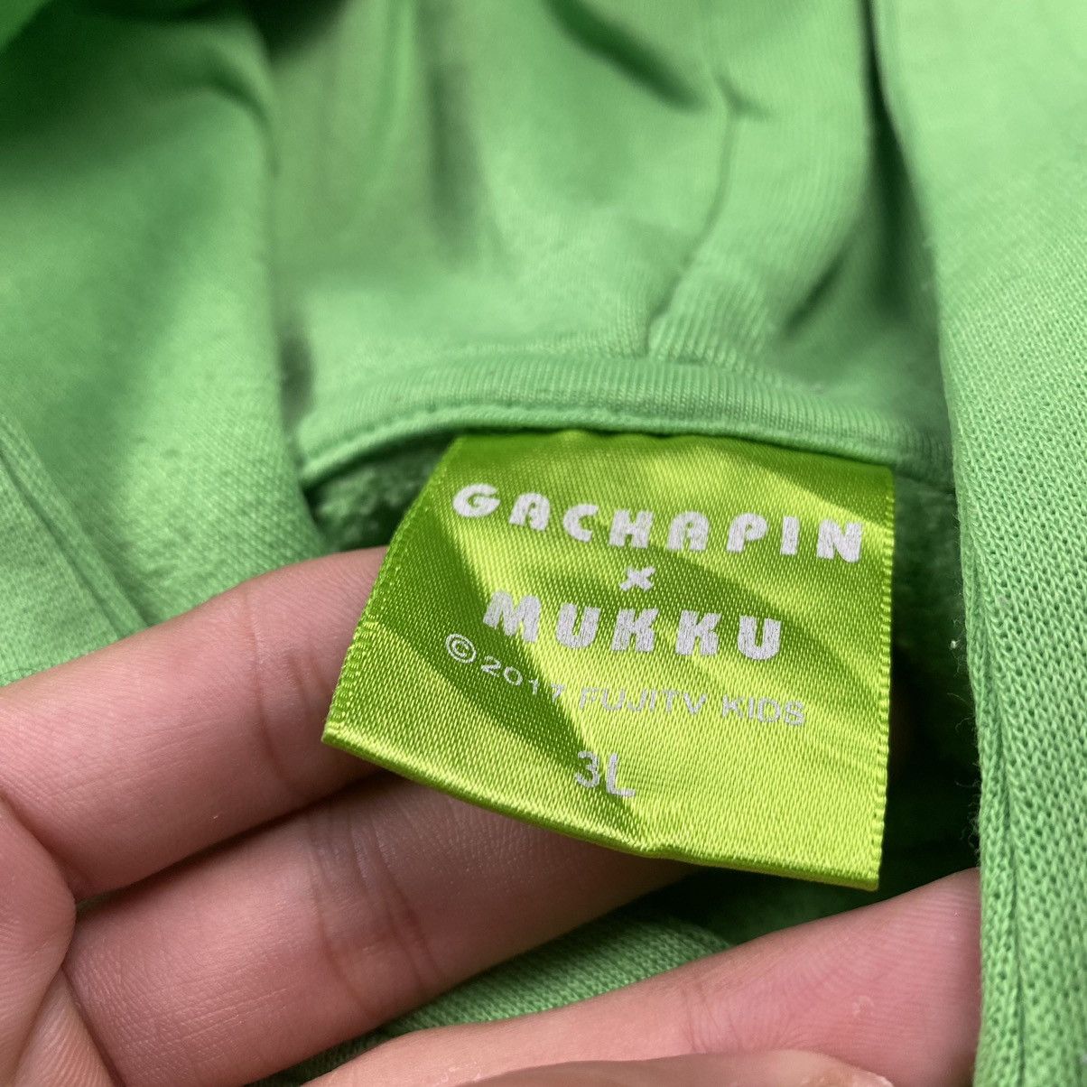 Anime × Japanese Brand Gachapin Mukku Costume Mascot Hoodie Size US XL / EU 56 / 4 - 3 Thumbnail