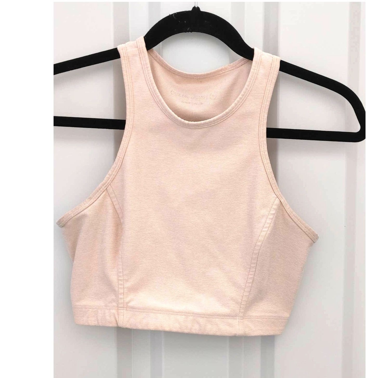 Outdoor Voices Outdoor Voices Athena Crop Top Small Blush Pink Size S / US 4 / IT 40 - 1 Thumbnail