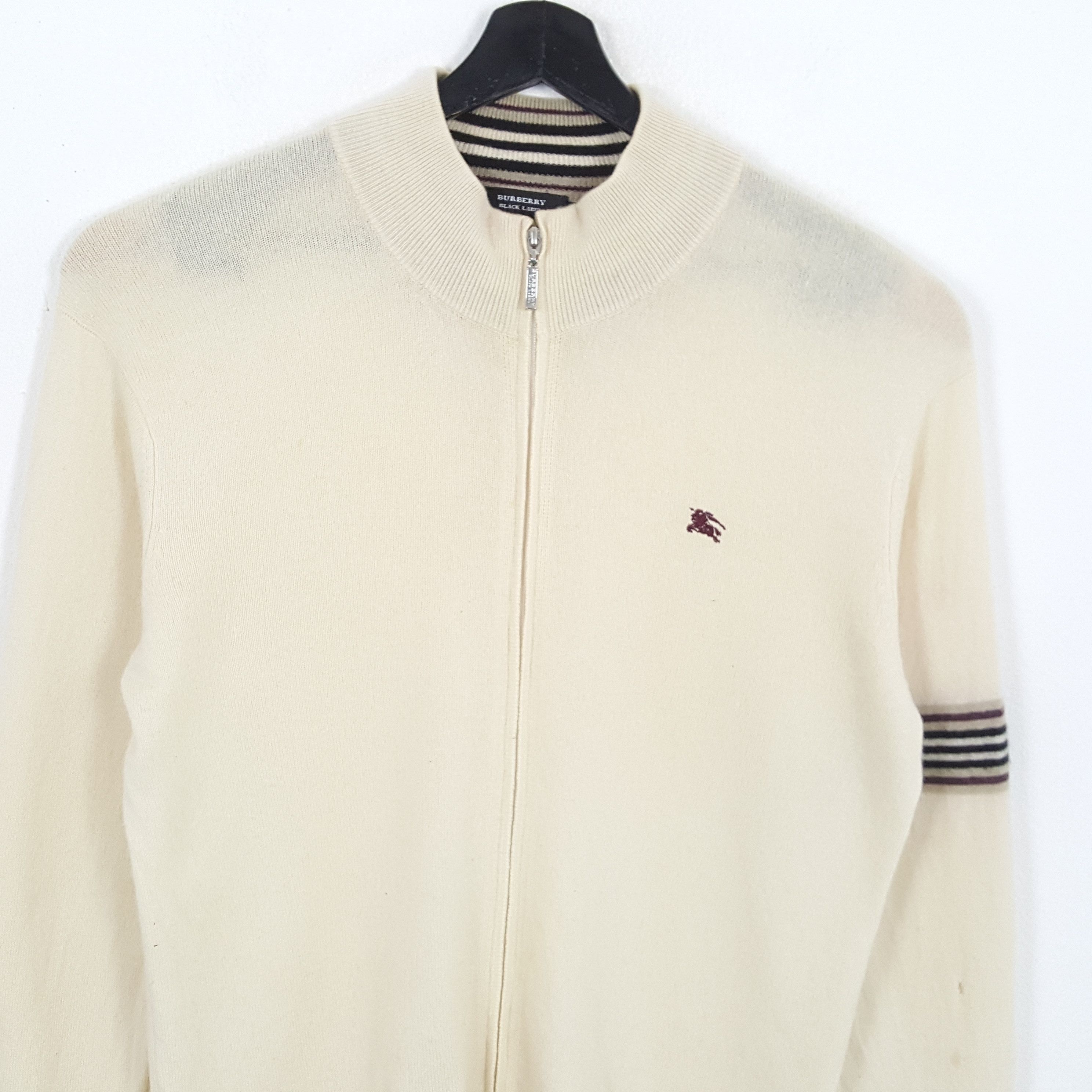 Burberry × Vintage BURBERRY BLACK LABEL Fashion Style Nice Design Sweater Size US S / EU 44-46 / 1 - 2 Thumbnail