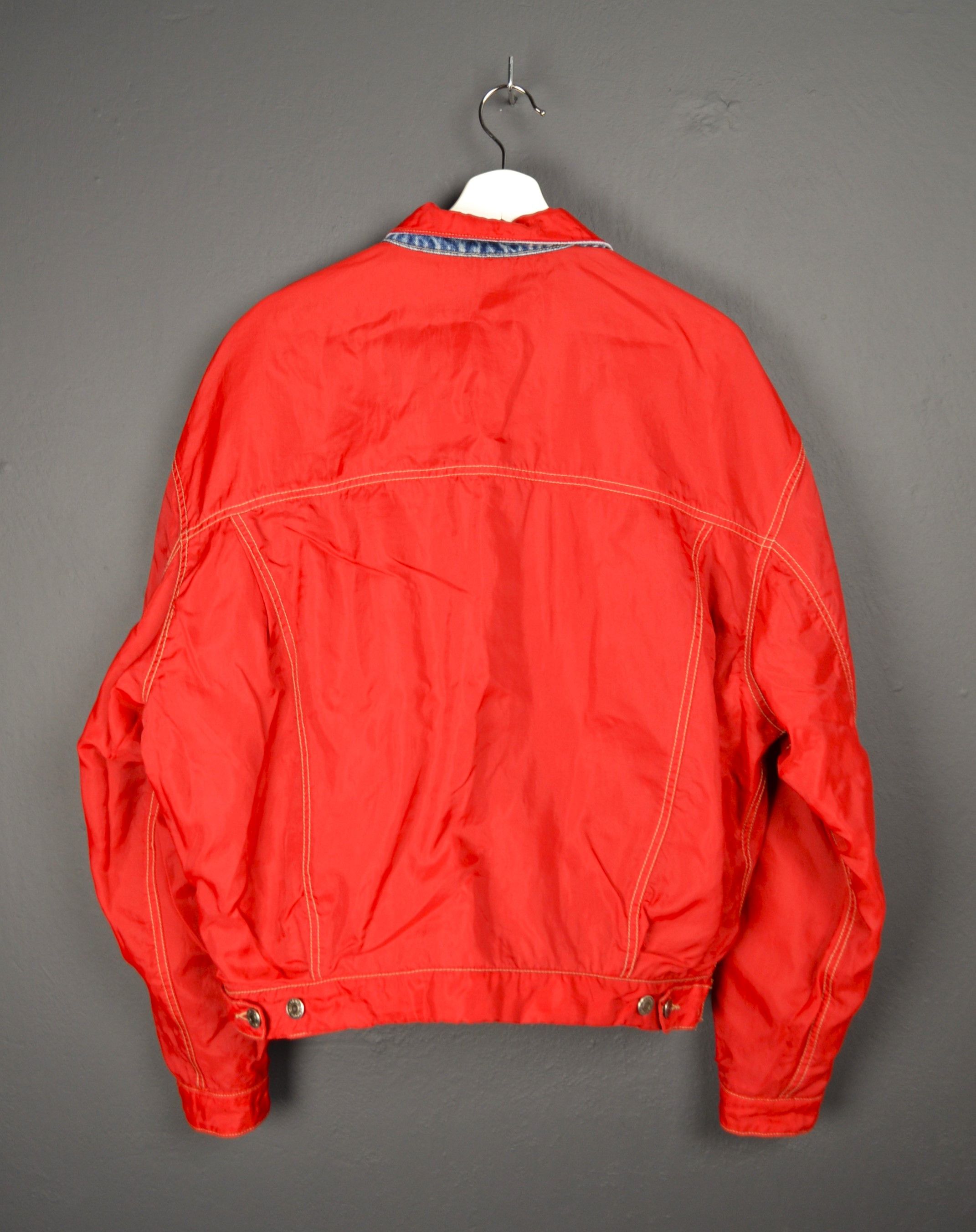 Gap Gap Vintage Reversible Nylon Denim Trucker Jacket Oversize Size US M / EU 48-50 / 2 - 6 Thumbnail
