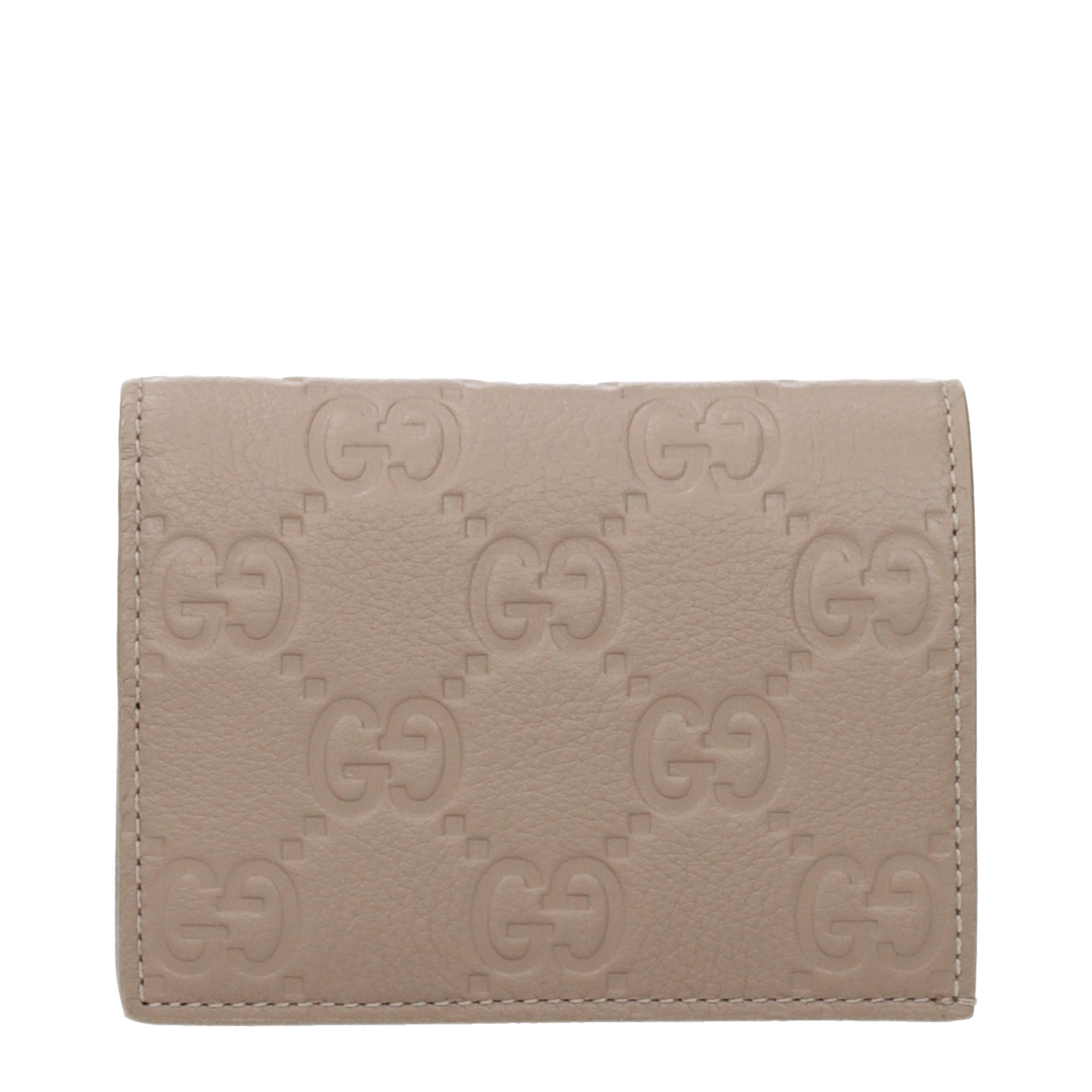 Gucci Wallets in Grey, Women's