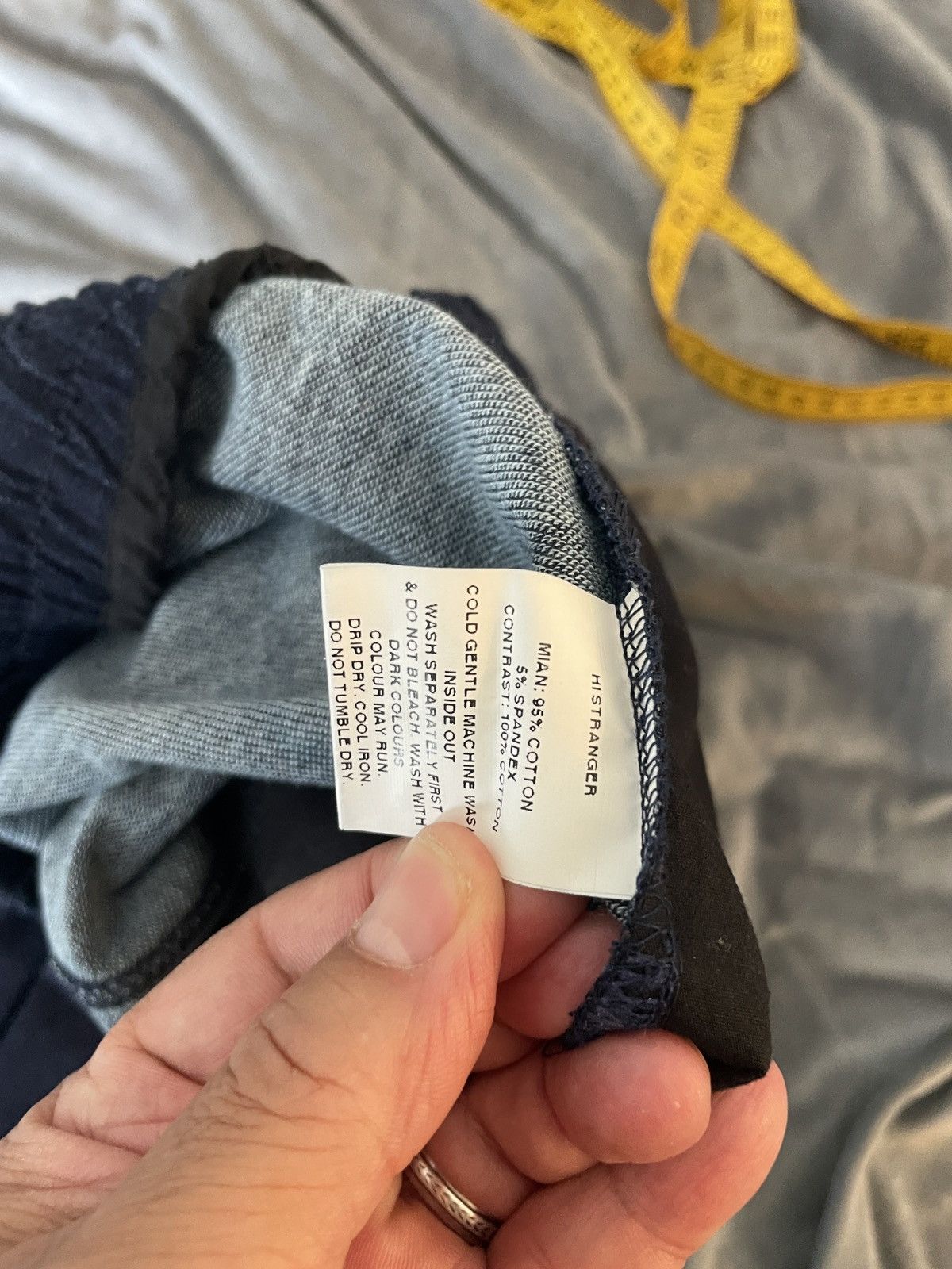 I Love Ugly Hi Stranger Denim Joggers Size US 30 / EU 46 - 12 Thumbnail