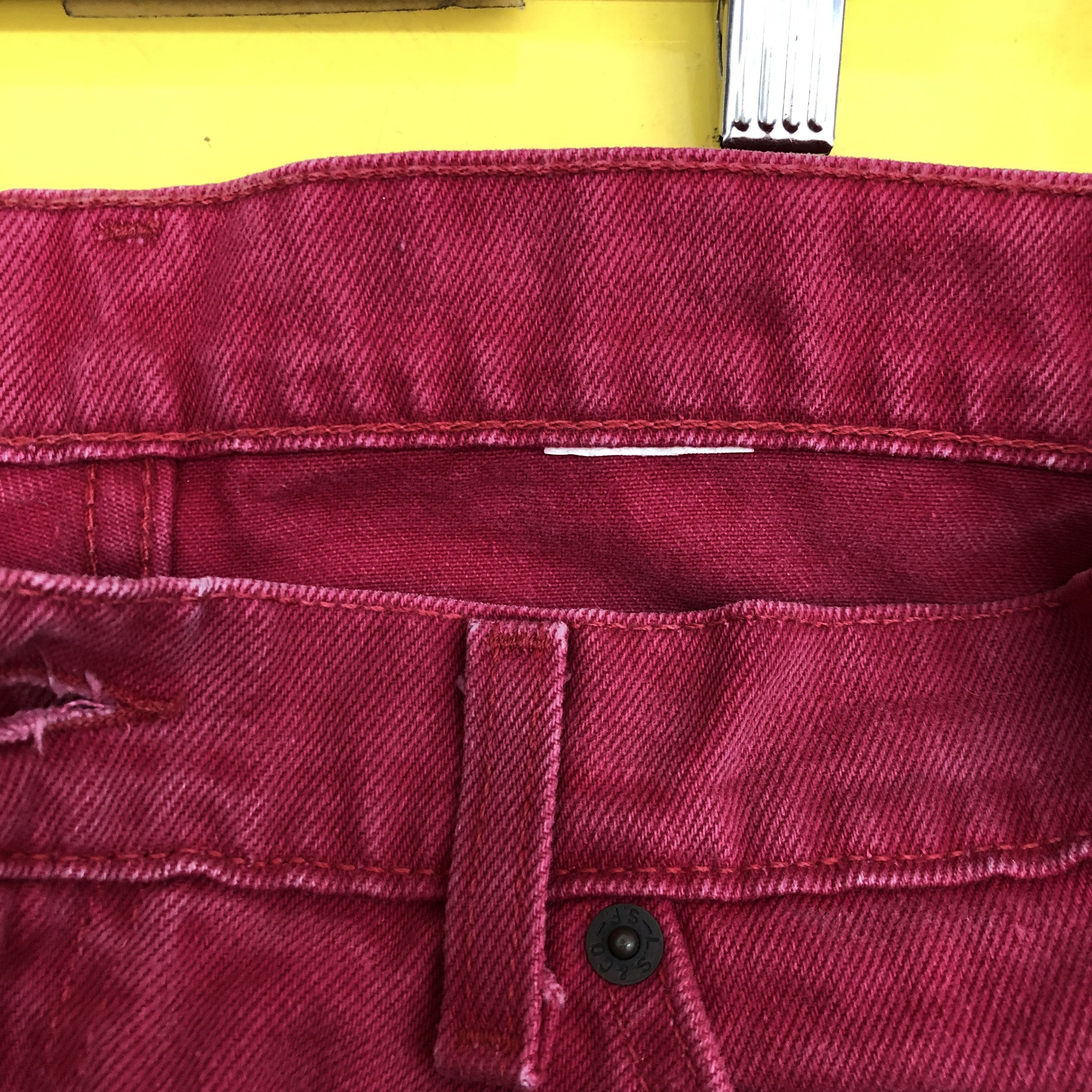 Levi's Vintage Levis Pink Jeans Levi's Orange Tab Denim Pants Size US 32 / EU 48 - 8 Thumbnail
