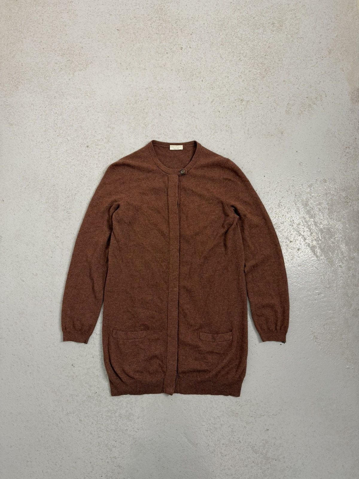 Brunello Cucinelli Brunello Cucinelli Cashmere Cardigan Size XL / US 12-14 / IT 48-50 - 1 Thumbnail