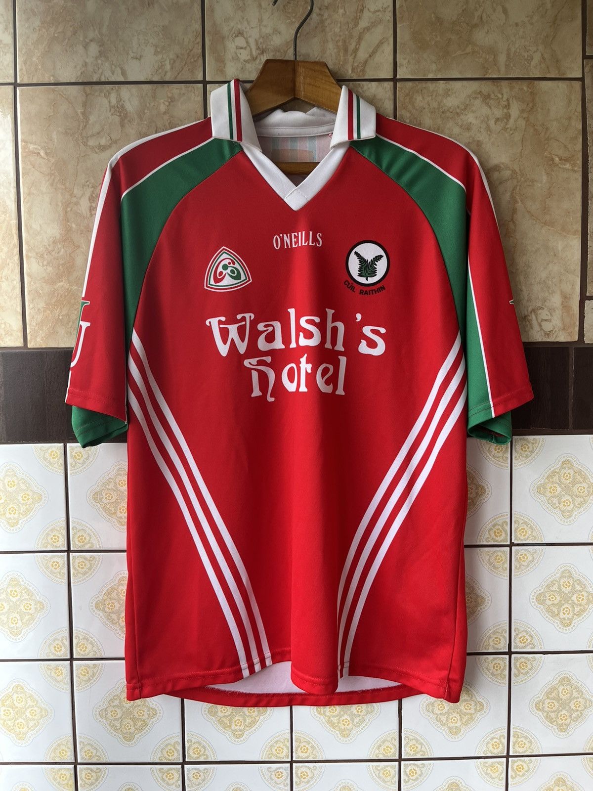 O'Neill Vintage 90” Gaa Gaelic Ireland football Cuil Raithin Size US M / EU 48-50 / 2 - 1 Thumbnail