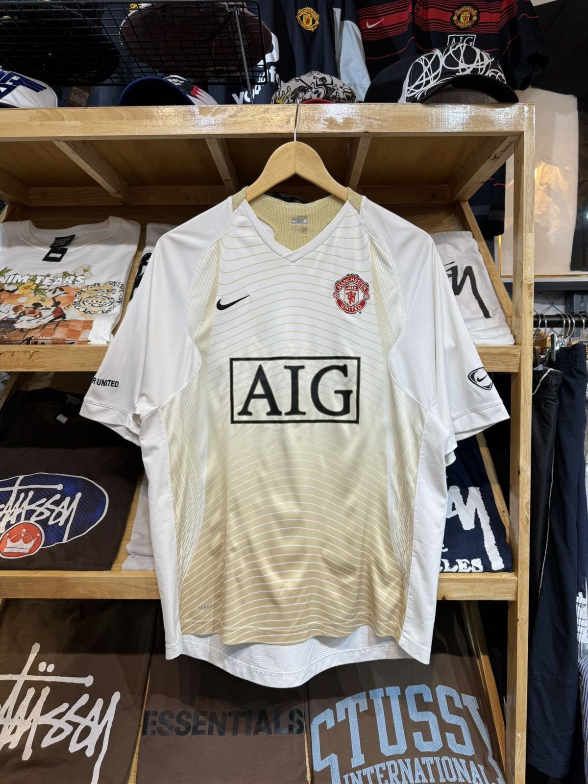Nike Vintage Manchester United 2007-08 Nike Total90 Training Size US M / EU 48-50 / 2 - 1 Thumbnail