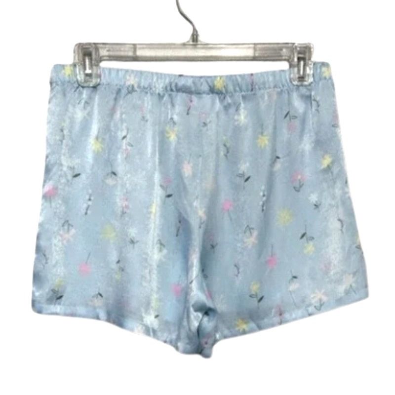 Other Abound Lounge Sleep Shorts Floral Print Pull On Blue S NWOT Size 28" / US 6 / IT 42 - 1 Thumbnail