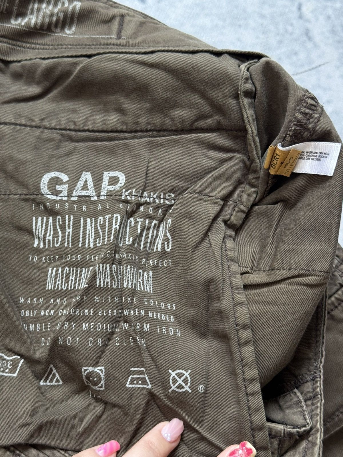 Gap Gap🟤Vintage casual pants cargo jeans Size US 34 / EU 50 - 7 Thumbnail