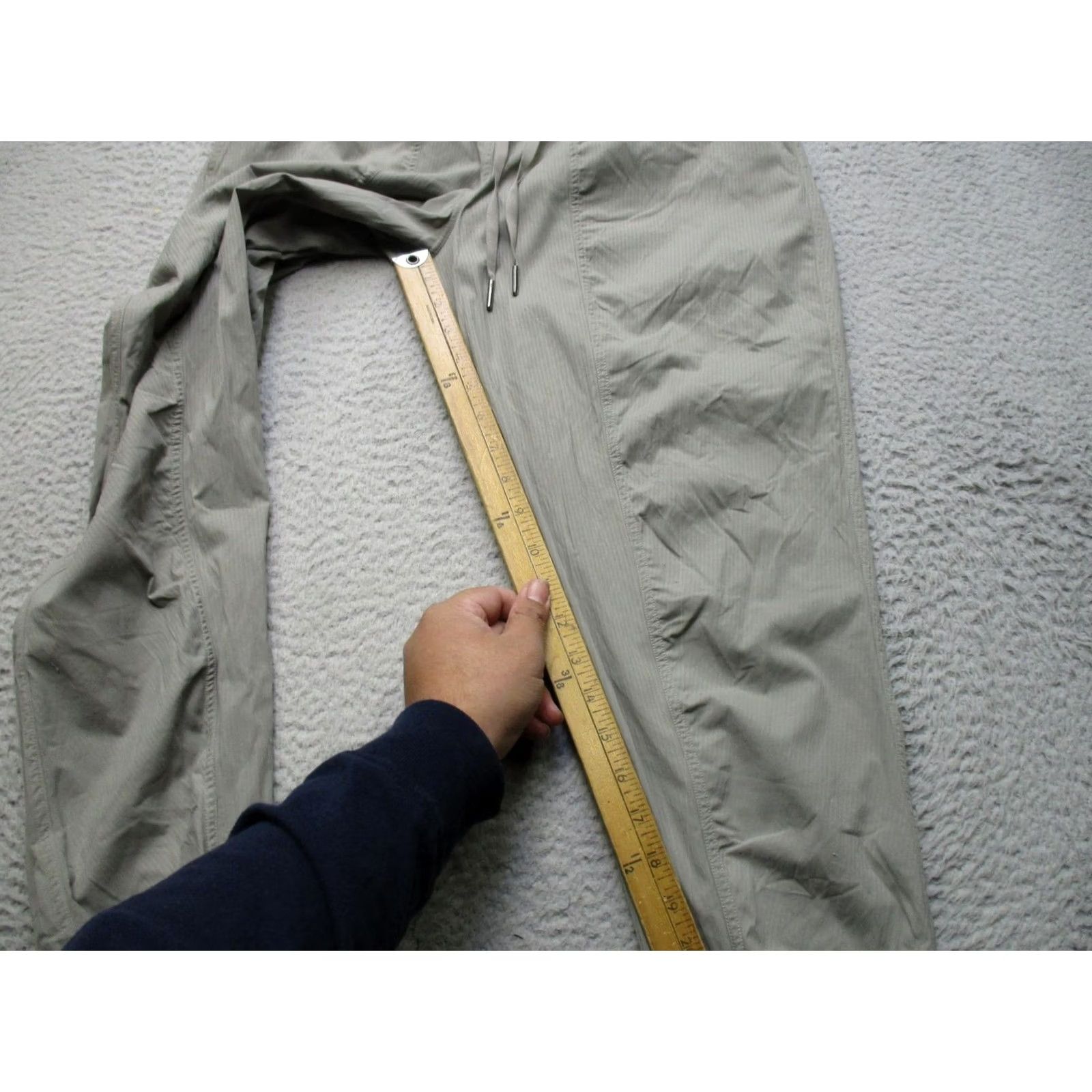 Lululemon Lululemon Pants Womens 10 Brown Joggers Drawstring Waist Rib Cuff Nylon LW5ENNS Size 32" / US 10 / IT 46 - 5 Thumbnail