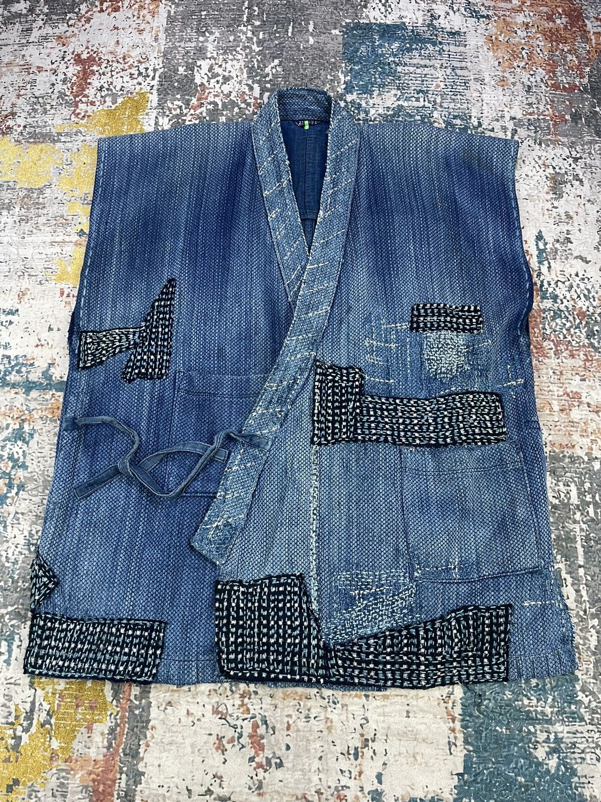 Japanese Brand Vintage Sashiko Kapital Inspired Kendo Size US M / EU 48-50 / 2 - 1 Thumbnail