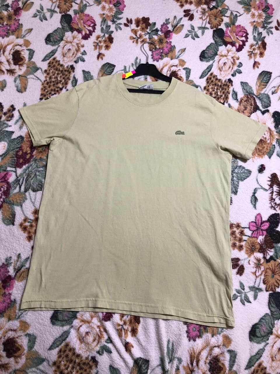 Lacoste Lacoste Crew-Neck Pima Cotton Jersey T-shirts BEIGE Size US XL / EU 56 / 4 - 1 Thumbnail