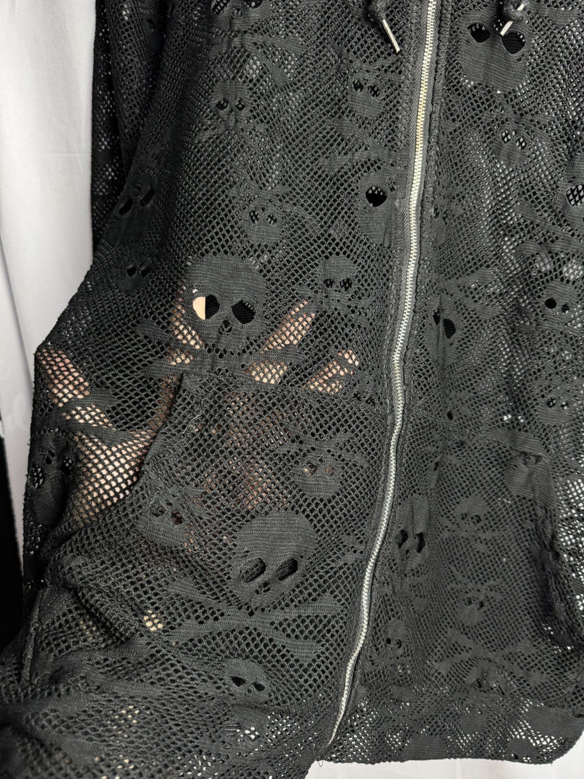 Hysteric Glamour Archived Skulls Net Hoodie Japanese Styled Size US L / EU 52-54 / 3 - 4 Thumbnail